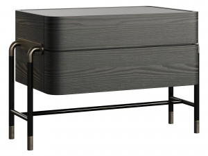 Mezzo Collection BENNETT Nightstand Table 3D मॉडल