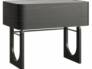 Mezzo Collection WILLIAMS Nightstand Table 3D Model