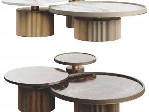 Ana Roque 테너 커피 테이블 3D 모델