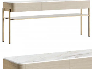 Ana Roque AMAN consoletafel 3D Model