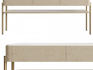 Ana Roque AMAN Console Table 3D Model