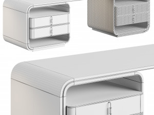 Frato COLMAR Luxury Desk 3D Model