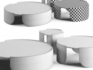 Cantori Atenae Coffee Table 3D Model