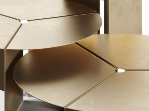 April Peace 2023 Metal Table 3D Model