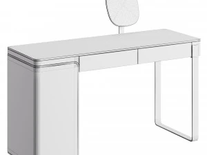 Olivya Stone DROFF Vanity Desk 3D Model