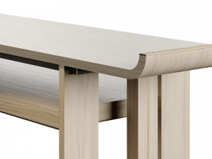 Frato GINZA Console Table 3D मॉडल