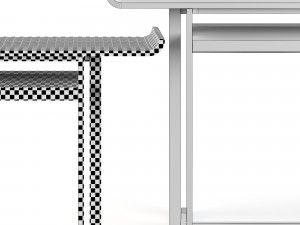 Frato GINZA Console Table 3D मॉडल