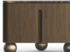 Le Berre Vevaud Olbia Sideboard 3D Model