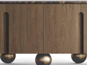 Le Berre Vevaud Olbia Sideboard 3D Model