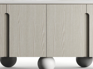 Le Berre Vevaud Olbia Sideboard 3D Model