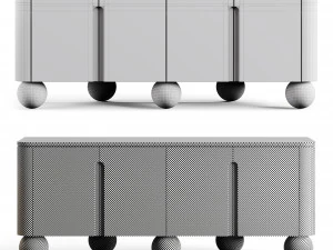 Le Berre Vevaud Olbia Sideboard 3D Model