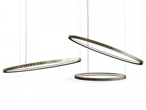 Candeeiro suspenso de c&iacute;rculos By LuxLucia Casa Modelo 3D