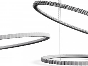 Circles Pendant Lamp By LuxLucia Casa 3D 모델