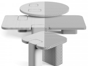 Erice Carpanese Home Italia Table 3D Model