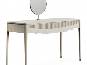 Carpanese Home 1 Drawer Toilette With Mirror Modelo 3D