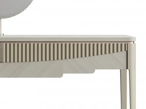 Carpanese Home 1 Drawer Toilette With Mirror Modelo 3D