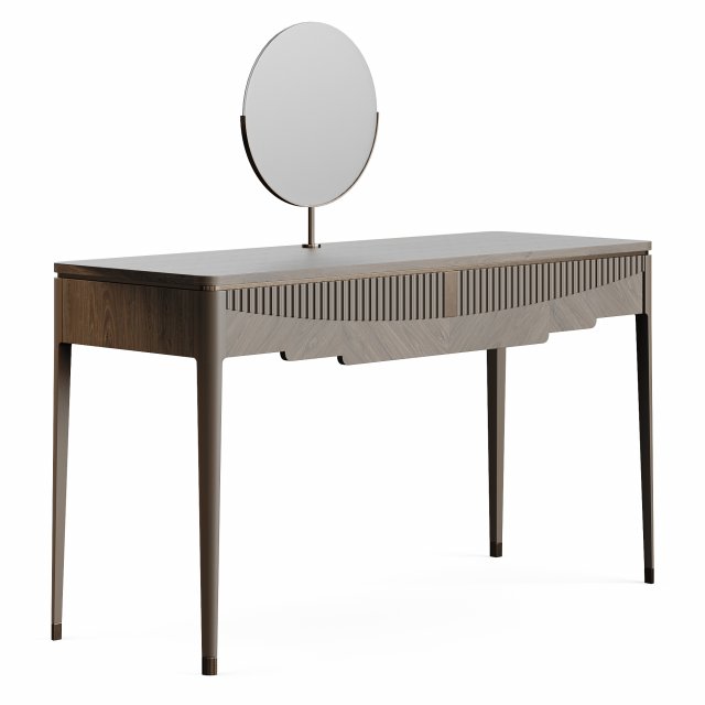 Carpanese Home 1 Drawer Toilette With Mirror Modelo 3D .c4d .max .obj .3ds .fbx .stl .blend 