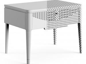 Carpanese Home 1 Drawer Nightstand 3D Model