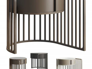 Comodino Pianca Pal&ugrave; Modello 3D