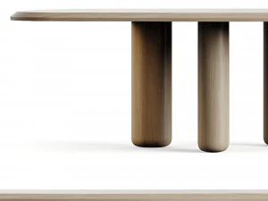 Collection Particuliere ROUGH Dining Table 3D Model
