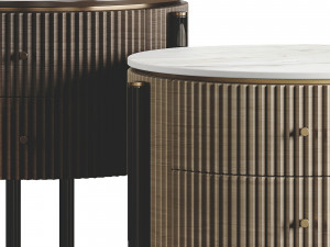 Ana Roque MOONLIGHT Bedside Table 3D 模型