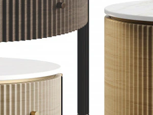 Ana Roque MOONLIGHT Bedside Table 3D Model