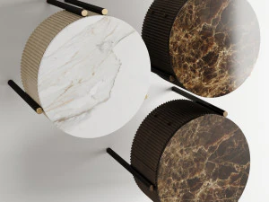 Ana Roque MOONLIGHT Bedside Table 3D Model