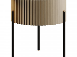 Circles Bedside Table LuxLucia Casa Model 3D