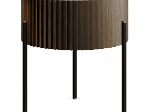 Circles Bedside Table LuxLucia Casa Model 3D