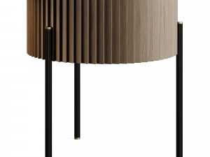 Circles Bedside Table LuxLucia Casa Model 3D