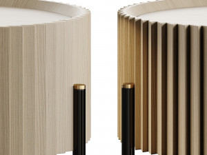 Circles Bedside Table LuxLucia Casa Model 3D
