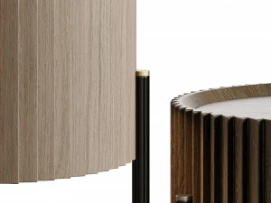 Circles Bedside Table LuxLucia Casa 3D Model