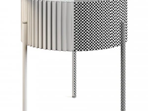 Circles Bedside Table LuxLucia Casa 3D Model