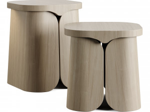 Collection Particuliere MIO Side Table 3D Model