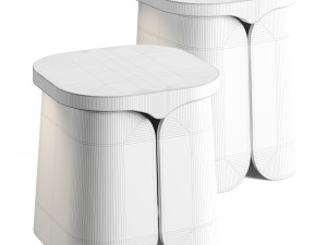 Collection Particuliere MIO Side Table 3D Model