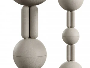 L&aacute;mpara Moor Floor Light XL de Lisa Allegra Modelo 3D