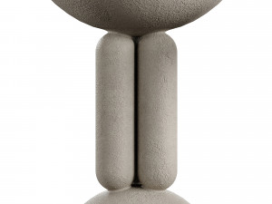 Moor Floor Light XL Lamp by Lisa Allegra Model 3D