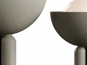 Moor Floor Light L Lamp by Lisa Allegra 3D Model