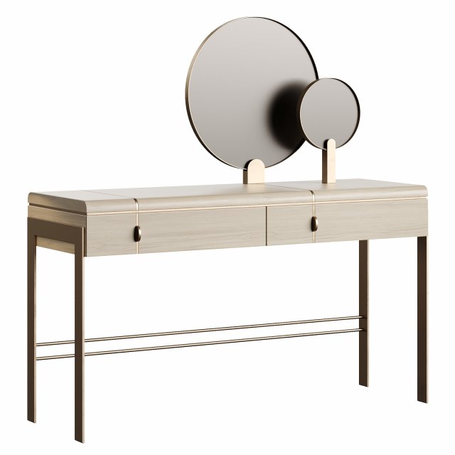 Carpanese Home Vanity Desk 519 3D Modell .c4d .max .obj .3ds .fbx .stl .blend