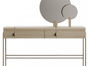 Carpanese Home Vanity Desk 519 3D Modell