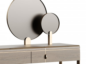 Carpanese Home Vanity Desk 519 3D Modell