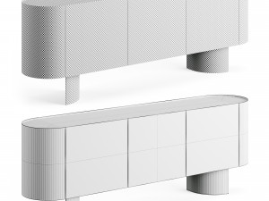 Cattelan Italia Savoy Sideboard Model 3D