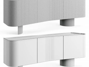 Cattelan Italia Blues Sideboard 3D Model