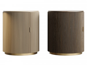 Shake Design Hege 5 Bedside Table 3D Model