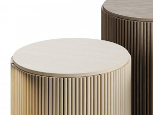 Shake Design Hege 5 Bedside Table 3D Model