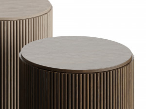 Shake Design Hege 5 Bedside Table 3D Model