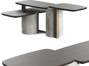 Enne Titano Luxury Coffee Table 3D Model