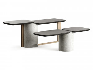 Enne Titano Luxury Coffee Table Model 3D