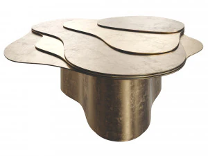 Металевий стіл Randolph Hein Hugo 3D Модель