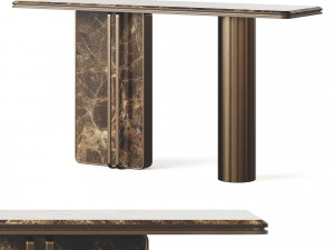 Marble Console Table By LuxLucia Casa 3D Model